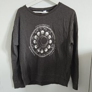 H&M Divided Brown Sweatshirt